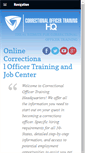 Mobile Screenshot of correctionalofficertraininghq.com